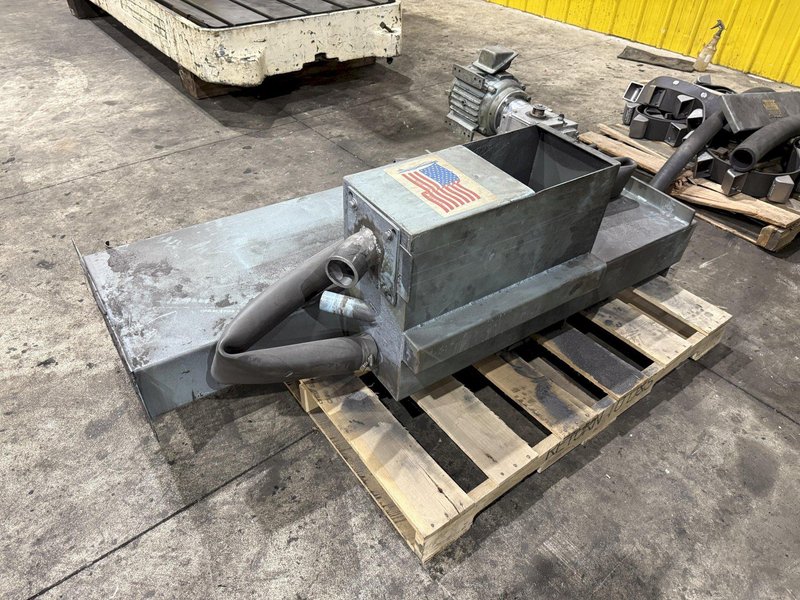 72” TABLE PANGBORN MODEL LK ROTOBLAST SHOT BLAST MACHINE: YOBRO #24357