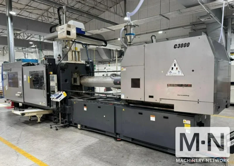 500 TON 61 OZ  SUMITOMO MODEL SE450EV-A-C3000 ELECTRIC INJECTION MOLDING MACHINE MFG 2014/2013 (2) AVAILABLE