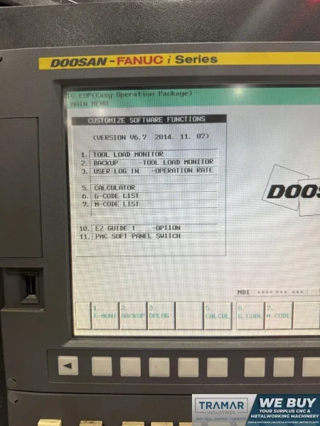 DOOSAN 14.8" X 29.9" CNC LATHE  -  PUMA 2600Y