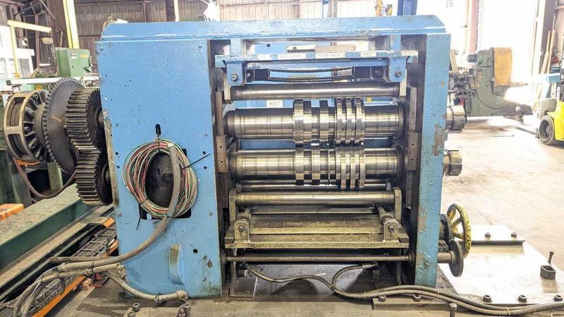 24" x 5.00" x 10,000# Ruesch Slitting Line (14701)