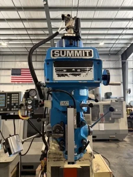 SUMMIT VS-350B Vertical Milling Machine DRO 2011’ # 7374