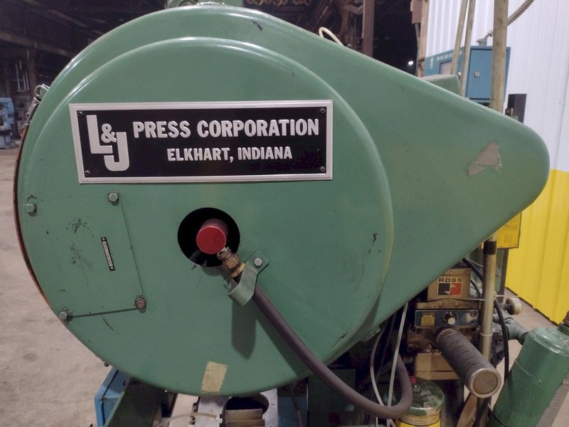 18 TON L&amp;J OBI STAMPING PUNCH PRESS, 2" STROKE: STOCK #18263