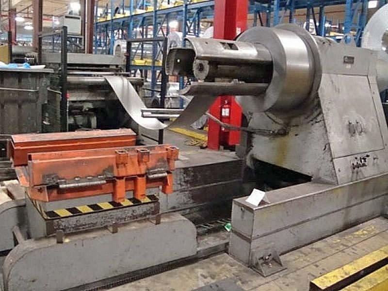 20,000# x 42&quot; Iowa Precision Uncoiler w/Coil Car