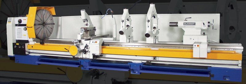 1 - NEW SUMMIT VARIABLE SPEED HEAVY DUTY ENGINE LATHE, MODEL #: 52-6 X 240