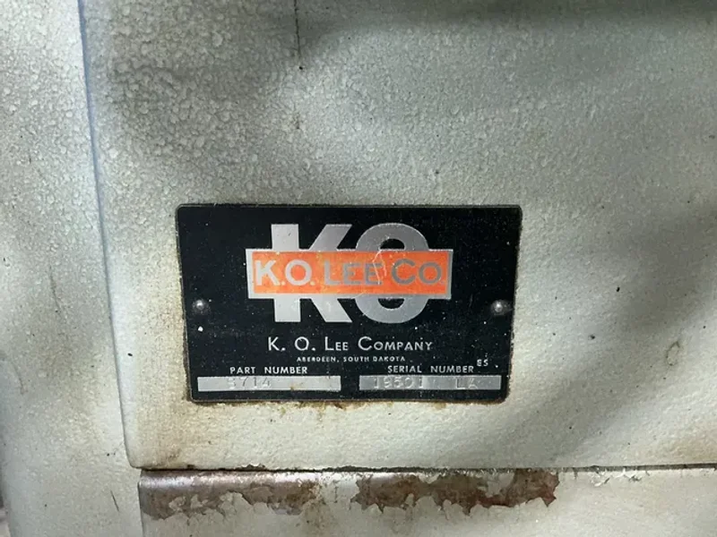 K.O. LEE CO 5” X 10” SURFACE GRINDER  -  S714