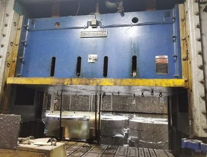 500 TON USI CLEARING S2-500-108-60 SSDC PRESS