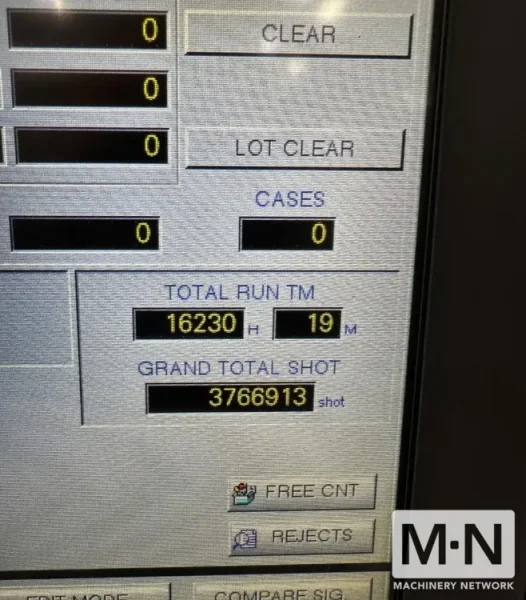 88 TON 1.2 OZ NISSEI MODEL NEX80IV-5EG ELECTRIC INJECTION MOLDING MACHINE MFG 2018 (2) AVAILABLE