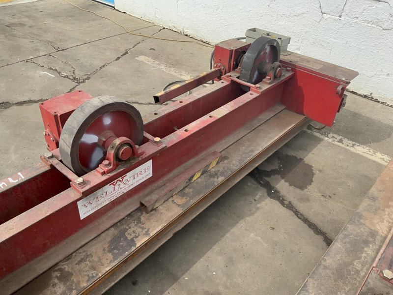 5 TON WELDWIRE TANKS  WWRI-5 TURNING ROLL SET: STOCK #81017