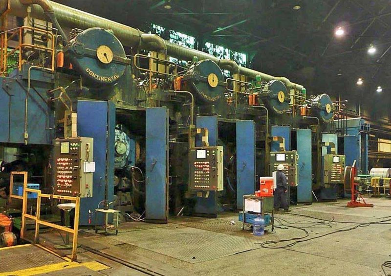 4 Hi 4 Stand Continental Tandem Cold Rolling Mill