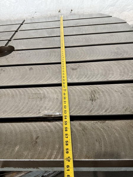 84&quot; X 60&quot; STONE CO ROTARY TABLE. STOCK # 1120524