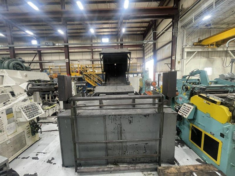 20,000 lbs. x 72 inch USED COE PRESS EQUIPMENT COIL CRADLE STRAIGHTENER FOR SALE, MODEL# CPCC-20072