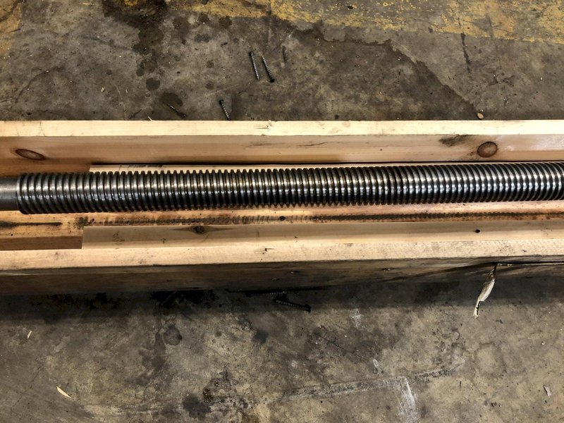 95-1/2&quot; X 1-1/8&quot; BALL SCREW: STOCK #14303