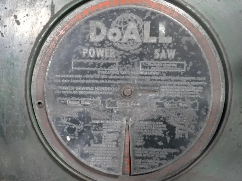 DOALL 16" SAW  -  C-12