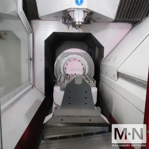 Roeders RXU1001DSHZ2 Dual Spindle CNC 5-Axis Vertical Machining Center, 2018 - Only 602 Total Hours!