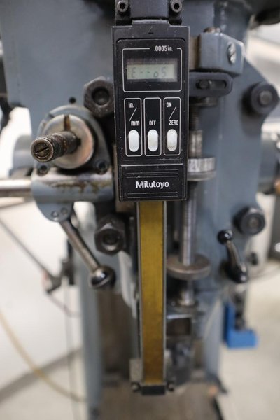 Clausing Kondia 9"x48" Knee Mill, Fagor 2-Axis DRO, Quill Feed, Kurt Power Drawbar- Auction Item