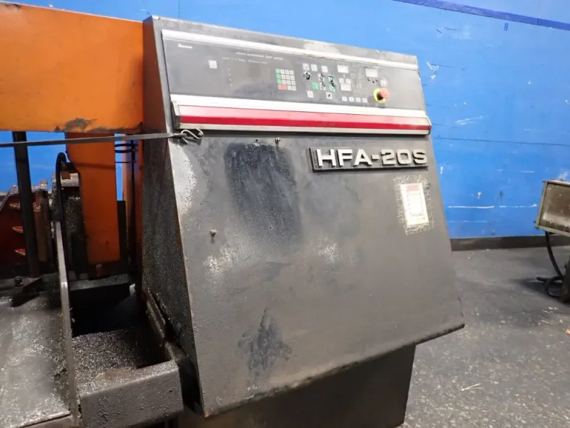 AMADA 20" X 20" HORIZONTAL BAND SAW  -  HFA-20S