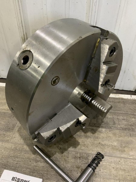 12" 3-JAW BISON MODEL #3205-12 BRAND NEW CHUCK: STOCK #81410