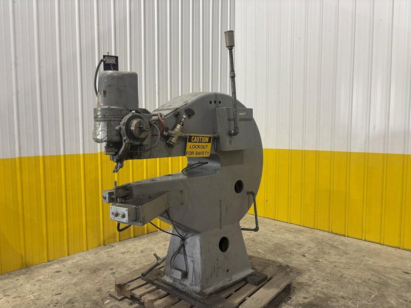 36&quot; HEAVY DUTY RIVITER / RIVET INSERTION PRESS: STOCK #23096
