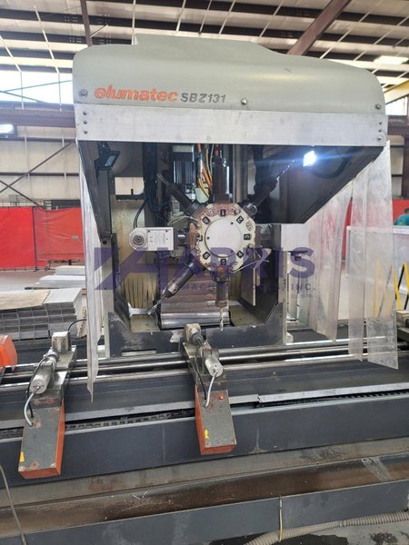 2012 Elumatec Profile Machining Center, SBZ-131-V2 WITH 40’ length capacity and saw option