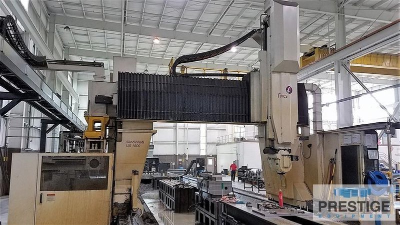 Cincinnati MAG U5-1500 CNC Travelling Gantry Rail Type Milling Machine