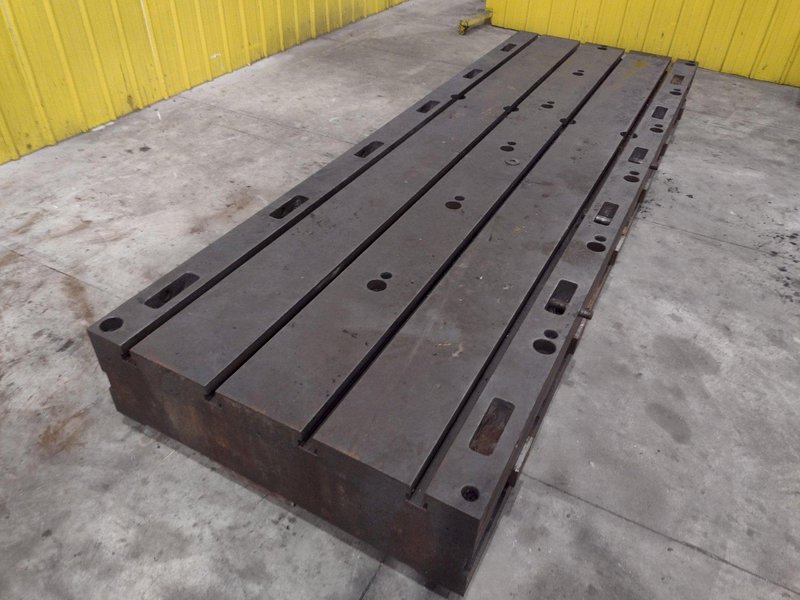 12&#039; X 4&#039; X 14&quot; T-SLOTTED FLOOR PLATE: STOCK  #23501