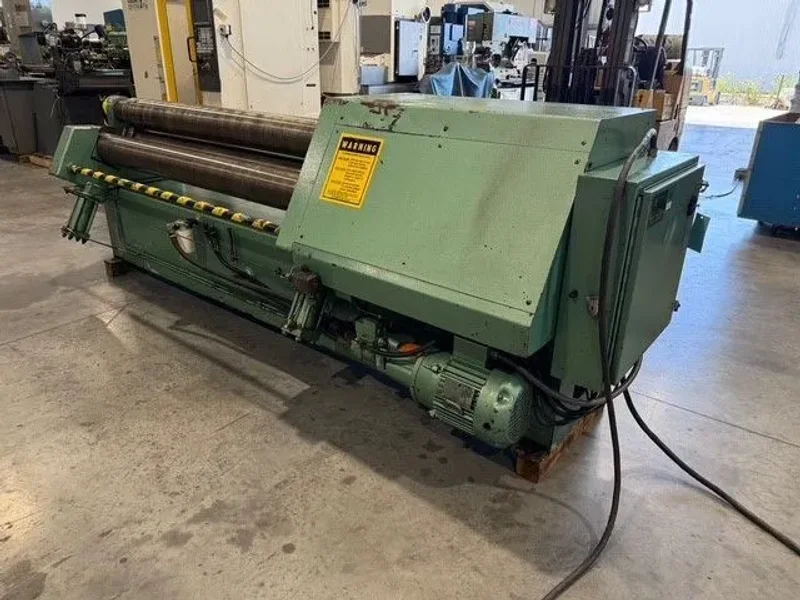 MONTGOMERY 6’ x ¼” 3 Roll Plate Bending Roll USA #7398