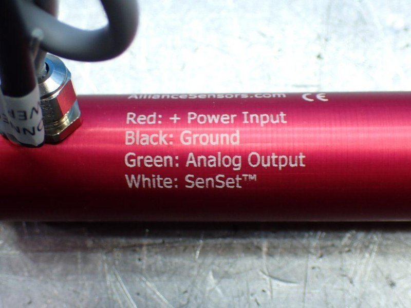 ALLIANCE SENSORS GROUP 2 LINEAR VARIABLE INDUCTIVE TRANSDUCER POSITION SENSORS  -  LRLE-27-300-R-00-10-A