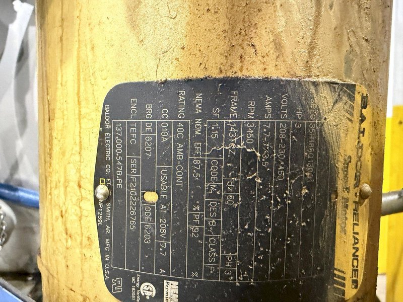 2021 JENFAB STAINLESS MODEL # LJ 19" ROTARY DRUM WASH / RINSE/ DRY PARTS WASHER SYSTEM: YOBRO #24682