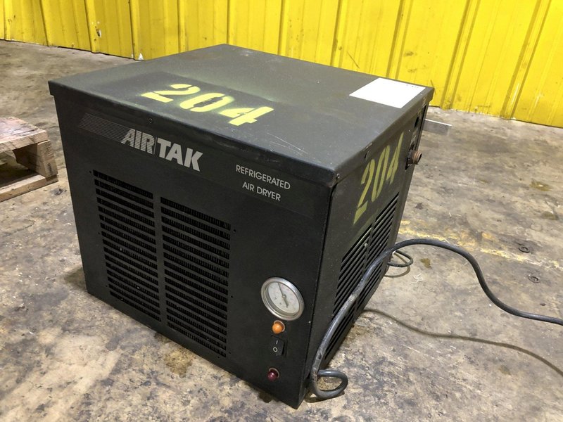 7.5 HP DEVAIR MODEL #TASV-5052-S 175 PSI VERTICAL AIR COMPRESSOR WITH AIR TAK 20 SCFM AIR DRYER: STOCK 16096