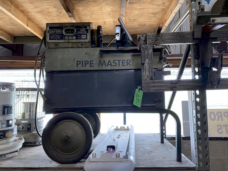 OSTER NO. 655 2" PIPE MASTER TUBE BENDER. STOCK #0104823.