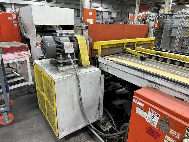 48" X 14 GA STRILICH, ROWE &amp; HERR-VOSS CUT TO LENGTH CTL LINE: STOCK #22752