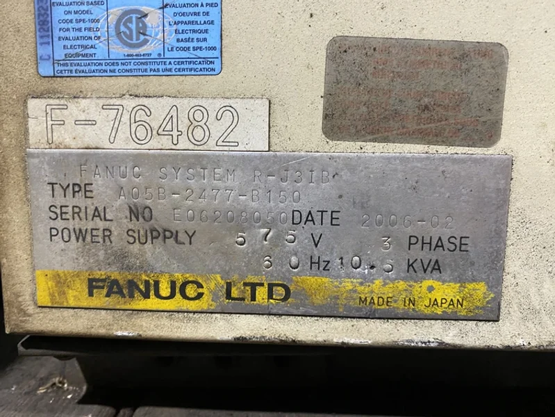 FANUC – R-J3iB ROBOT CONTROLLER PARTS ONLY