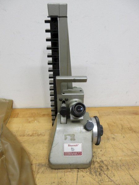 Starrett Weber Gage Division 18" Height Master with Optical Scope and Dust Cover- Auction Item