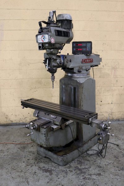 3 HP COMET VERTICAL MILL: STOCK #71446