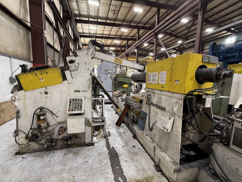 30,000 lbs. x 42&quot; Perfecto Servo - Conventional Coil Feed Line For Metal Stamping
