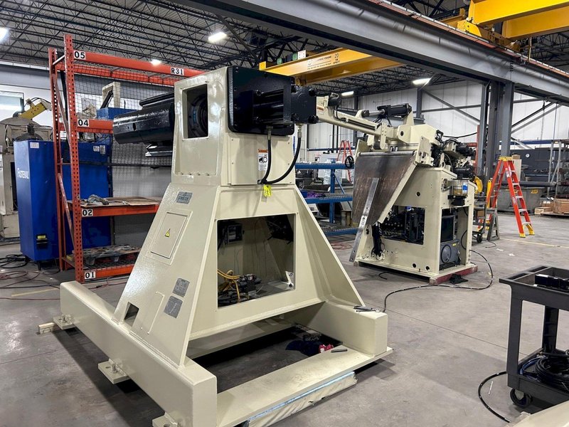 MINSTER Complete Coil Feed Line 24,000 Lbs. x 32" Wide x .151"