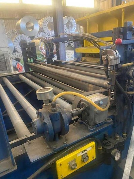 60&quot; x 0.140&quot; x 30,000# Rowe/Voss Cut-to-Length Line