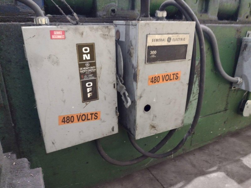 4 STAND x 2&quot; ARBOR X 13&quot; ROLLSPACE YODER MODEL #M2 ROLLFORMER: STOCK #23569