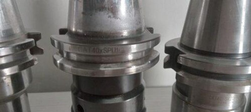 4x Cat40 Cat 40 Taper Tool Holders Jacobs ER Collet 1.25″  Weldon Flat ER20