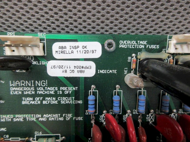 Used Haas Power Supply PCB Assembly 32-4075E Rev. D