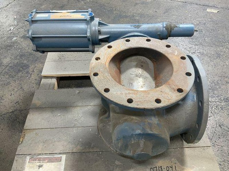 QUARTZ 3-WAY ECCENTRIC PLUG VALVE   -  QX2VB02SDA-DWC01