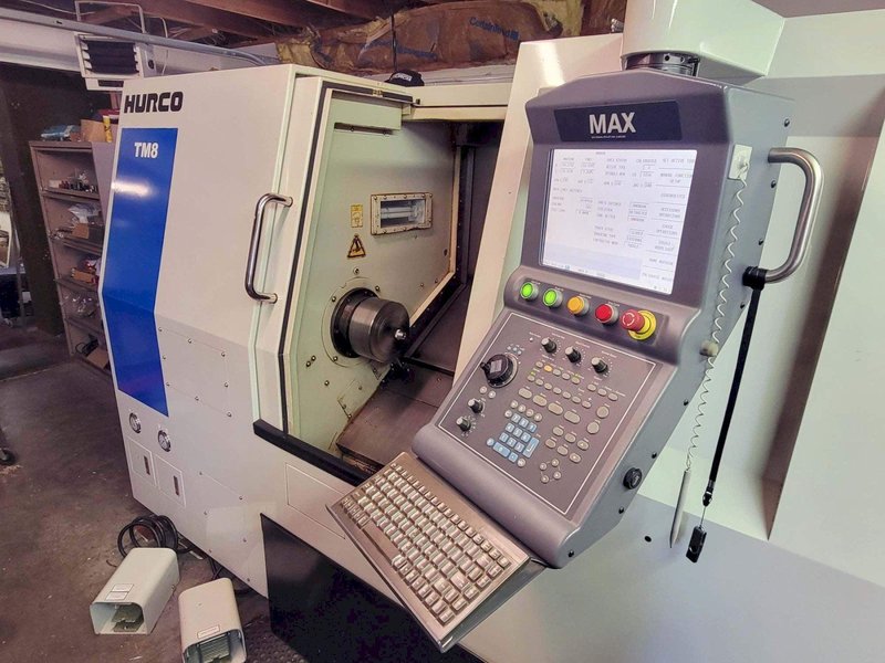 Hurco TM8 CNC Lathe, 2011 – Tailstock, Under 500 Hours, CLEAN!