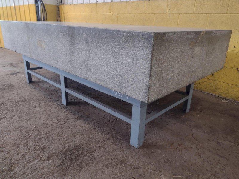 8&#039; X 4&#039; X 14&quot; CHALLENGE PRECISION LAYOUT INSPECTION GRANITE TABLE: STOCK #23796