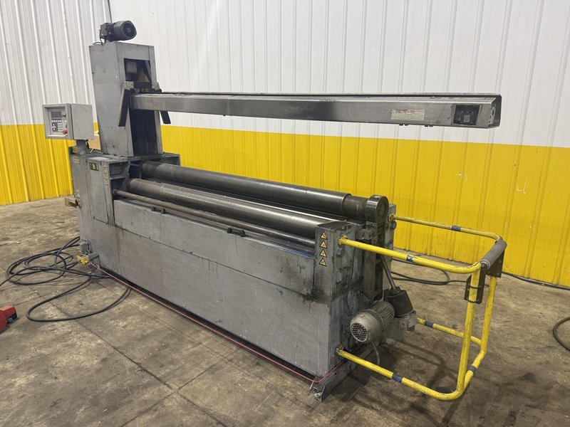 80" X .137" TITAN MODEL #8268-2035 PROGRAMMABLE HYDRAULIC PLATE ROLL, NEW 2008: YOBRO #24735