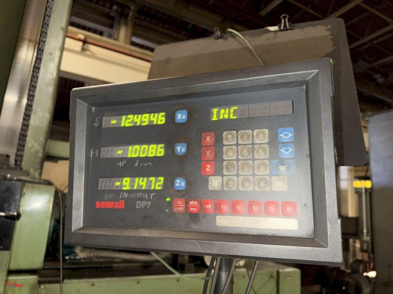 DAEWOO MODEL #D11ORT HORIZONTAL BORING MILL: YOBRO #25782