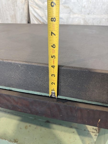36" X 24" X 4" GRANITE SURFACE PLATE W/ STAND. STOCK #0542726