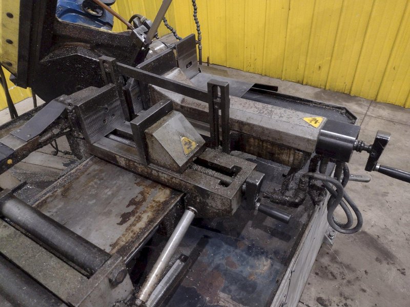 10" x 12" FMB JUPITER AUTOMATIC 60 DEGREE MITRE HORIZONTAL BANDSAW. STOCK #0655326