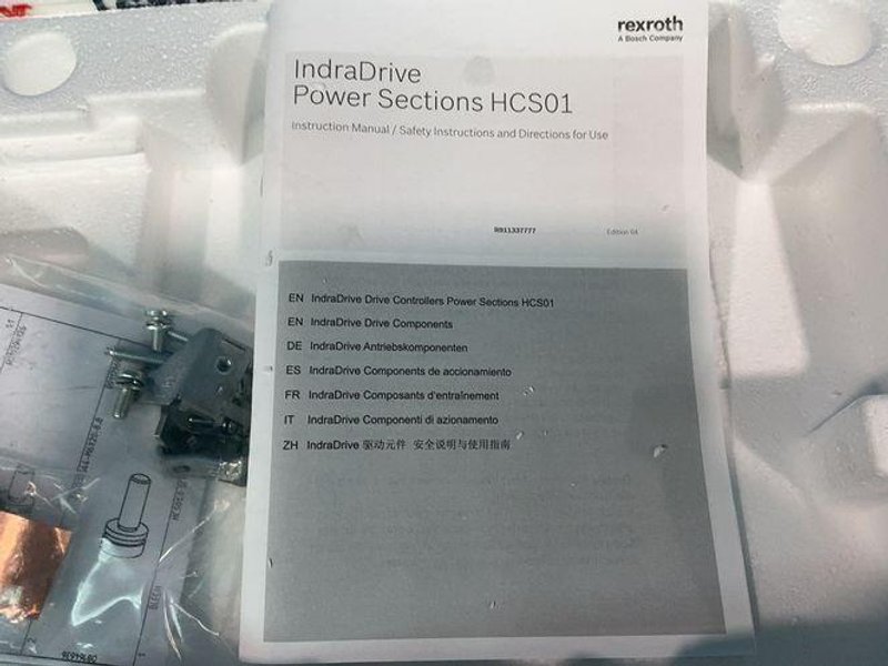 Bosch Rexroth Indradrive Cs Compact Converter Servo Drive Unit - R911328445