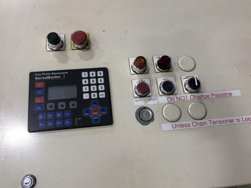 SESCO Coil Cradle - Straightener - Feeder Complete Coil Feed Line 20,000 Lbs. x 42" Wide