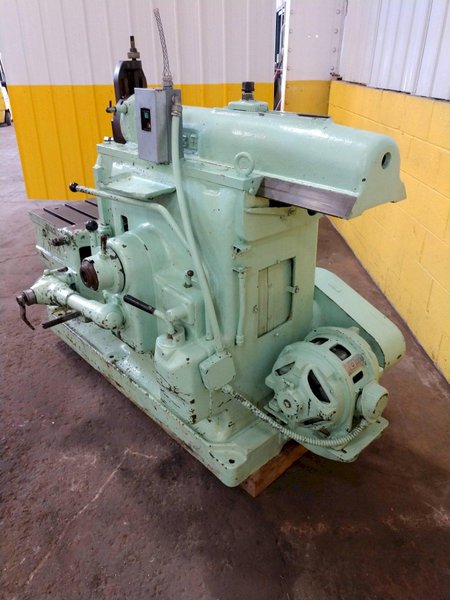 20&quot;&quot; GOULD &amp; EBERHARDT MODEL 16-20 INDUSTRIAL SHAPER WITH UNIVERSAL BOX TABLE: STOCK #13149